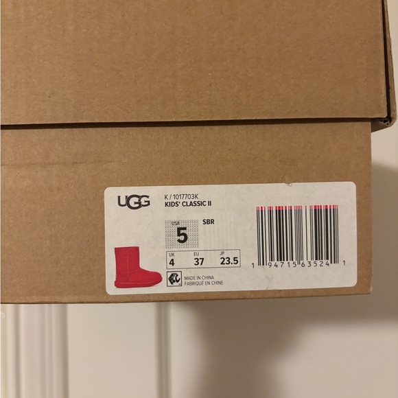 Ugg Australia Big Kids Classic II Boost 100% Original Samba Kids 5-6 - Picture 13 of 14